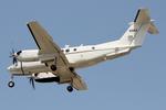 84-0162 @ LMML - Beech C-12U Huron reg 84-0162 of United States Army landing in Malta RW23 arriving from Milan. - by raymond