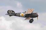 G-WAHT @ EGTH - 2263 (G-WAHT) 2016 TVAL Built Albatros D-Va1 (Replica) Military Day Old Warden 