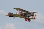G-AEPH @ EGTH - 'B1162' (D8096, G-AEPH) 1918 Bristol F.2B Fighter Military Day Old Warden