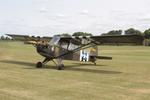 G-BRHP @ EGTH - 43-1923 (G-BRHP) 1943 Aeronca O-58B Defender Military Day Old Warden 