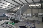 G-AGSH @ EGTH - G-AGSH (NR808) 1945 DH.89A Dragon Rapide 6 Military Day Old Warden