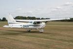G-BHUB @ EGTH - G-BHUB 1980 Cessna 172N Skyhawk Military Day Old Warden