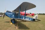 G-EBLV @ EGTH - G-EBLV 1925 DH60 Cirrus Moth Military Day Old Warden