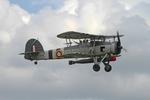 W5856 @ EGTH - W5856 1941 Fairey Swordfish Mk I Navy Wings Military Day Old Warden 