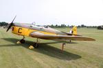 G-AJRS @ EGTH - P6382 (G-AJRS) 1939 Miles M.14A Hawk Trainer 3 Military Day Old Warden