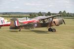 G-CEHR @ EGTH - XP241 (G-CEHR) 1960 Auster AOP9 Military Day Old Warden