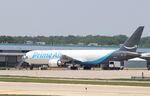 N1013A @ KRFD - Boeing 767-36N/SF - by Mark Pasqualino