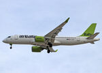 YL-CSH @ LEBL - Landing rwy 24R - by Shunn311