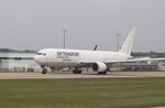 N351CM @ KRFD - Boeing 767-323 - by Mark Pasqualino