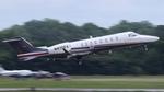 N472FX @ KPDK - FlexJet Lear 75 - by AviationLover50