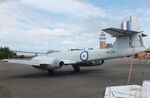 WH291 - Gloster Meteor F8 at the Speke Aerodrome Heritage Group Collection, behind the old terminal of Speke Airport, Liverpool - by Ingo Warnecke