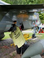 XZ369 - SEPECAT Jaguar GR3A at the East Midlands Aeropark, Castle Donington - by Ingo Warnecke