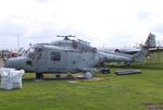 XZ721 - Westland Lynx HAS3 (minus rotor blades) at the East Midlands Aeropark, Castle Donington - by Ingo Warnecke