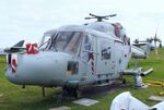 XZ721 - Westland Lynx HAS3 (minus rotor blades) at the East Midlands Aeropark, Castle Donington - by Ingo Warnecke
