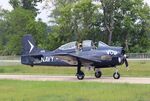 N379DM @ KFEP - North American T-28A - by Mark Pasqualino