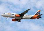 YR-SKY @ LEBL - Landing rwy 24R - by Shunn311