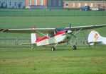 G-AXZO @ EBDT - Cessna 180 at the 2008 Fly-in Diest airfield - by Ingo Warnecke