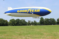 D-LZFN @ LFRM - The ZEPPELIN NT07 for GOODYEAR, 24H Le Mans 2025. The airship is based for the race in a field at RUAUDIN. - by DETABLE Thierry