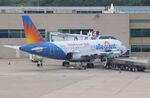 N325NV @ KRFD - Airbus A319-111 - by Mark Pasqualino