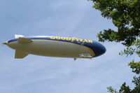D-LZFN @ LFRM - The ZEPPELIN NT07 for GOODYEAR, 24H Le Mans 2025. The airship is based for the race in a field at RUAUDIN. - by DETABLE Thierry