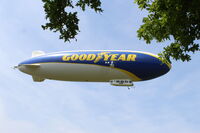 D-LZFN @ LFRM - The ZEPPELIN NT07 for GOODYEAR, 24H Le Mans 2025. The airship is based for the race in a field at RUAUDIN. - by DETABLE Thierry