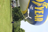 D-LZFN @ LFRM - The ZEPPELIN NT07 for GOODYEAR, 24H Le Mans 2025. The airship is based for the race in a field at RUAUDIN. - by DETABLE Thierry