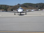 N227UH @ POC - Parked north side - by Helicopterfriend