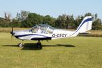 G-CECY @ EGHP - G-CECY 2006 Aerotechnik EV-97 Eurostar Fly In Popham  - by PhilR