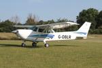 G-CECY @ EGHP - G-OBLR 1979 Cessna R172K Hawk XP Fly In Popham - by PhilR