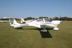 G-OORB @ EGHP - G-OORB 2002 Diamond Aircraft DA 40 D Diamond Star Fly In Popham