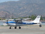 N3953S @ POC - Holding short of taxiway Sierra - by Helicopterfriend