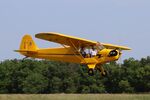 N128ME @ 88C - Piper J3C-65 - by Mark Pasqualino