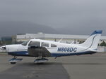 N808DC @ POC - Parked in transit parking - by Helicopterfriend