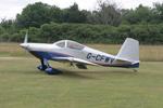 G-CFWV @ EGHP - G-CFWV 2009 VANS RV-7 Cessna Fly In Popham - by PhilR