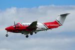 G-HMGH @ EGSH - Landing at Norwich.