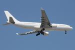 9H-HFK @ LMML - Airbus A330-223 reg 9H-HFK of HiFly Malta on long finals for RW13 Malta. - by raymond