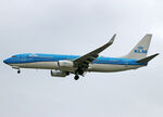 PH-BXV @ LEBL - Landing rwy 06L in new c/s - by Shunn311