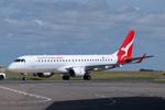 VH-UYF @ EGSH - Under tow at Norwich.