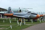 XP568 - BAC P.84 Jet Provost T4 at the East Midlands Aeropark, Castle Donington