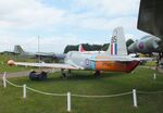 XP568 - BAC P.84 Jet Provost T4 at the East Midlands Aeropark, Castle Donington