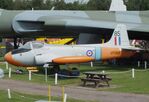 XP568 - BAC P.84 Jet Provost T4 at the East Midlands Aeropark, Castle Donington