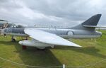 WV382 - Hawker Hunter GA11 awaiting new paint at the East Midlands Aeropark, Castle Donington