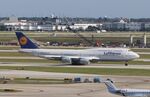 D-ABYI @ KORD - Boeing 747-830 - by Mark Pasqualino