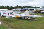 XD534 - De Havilland D.H.115 Vampire T11 at the East Midlands Aeropark, Castle Donington