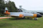 WM224 - Gloster Meteor TT20 at the East Midlands Aeropark, Castle Donington