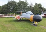 WM224 - Gloster Meteor TT20 at the East Midlands Aeropark, Castle Donington
