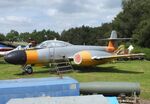 WM224 - Gloster Meteor TT20 at the East Midlands Aeropark, Castle Donington