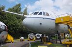 XV108 - Vickers VC-10 C1K (forward fuselage only) at the East Midlands Aeropark, Castle Donington