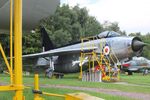 ZF588 - English Electric Lightning F53 at the East Midlands Aeropark, Castle Donington