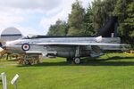 ZF588 - English Electric Lightning F53 at the East Midlands Aeropark, Castle Donington